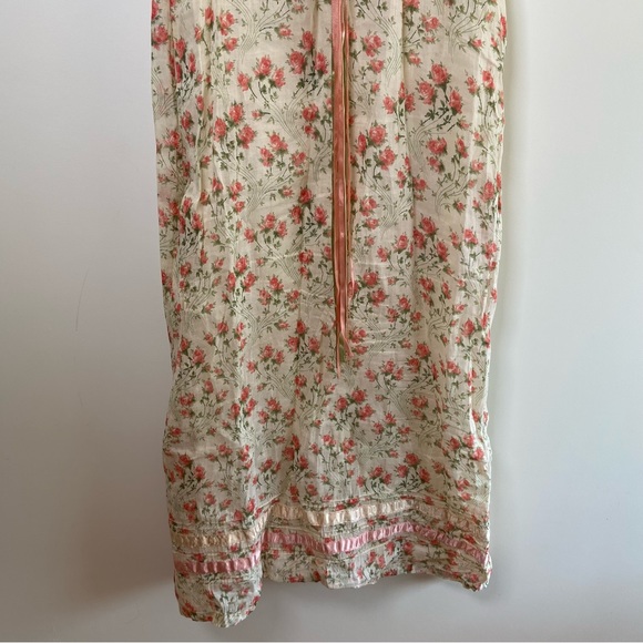 Vintage April Cornell Cotton Floral Dress - Picture 7 of 8